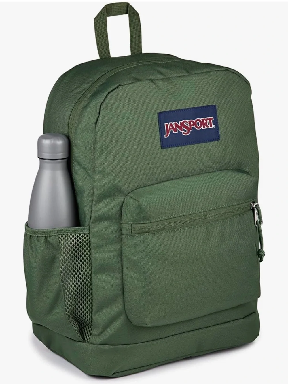 NEW JanSport 26L Cross Town Backpack Cargo Green NWT